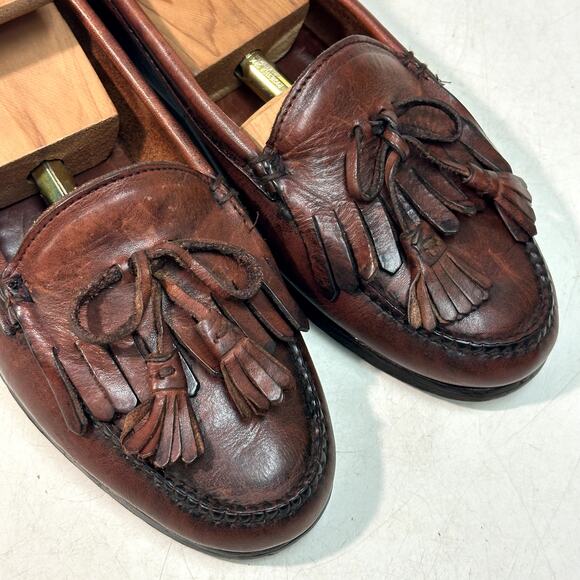 NEW HEELS Rancourt & Co. x Polo Ralph Lauren Tassel Loafer Bench Made USA 8 D main image 7